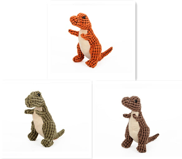 Interactive Dinosaur Chew Toy for Dogs