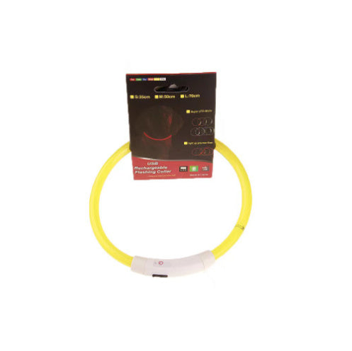 Light Up Dog Collar for Night Walking