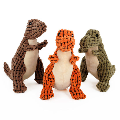 Interactive Dinosaur Chew Toy for Dogs