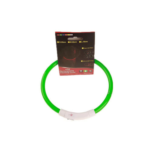 Light Up Dog Collar for Night Walking