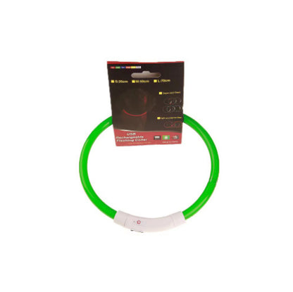 Light Up Dog Collar for Night Walking