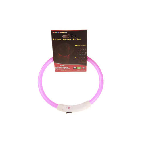 Light Up Dog Collar for Night Walking